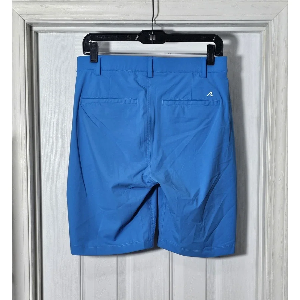 Redvanly‎ Men's Ibiza Blue Hanover Pull-On Golf Shorts Size Small 9